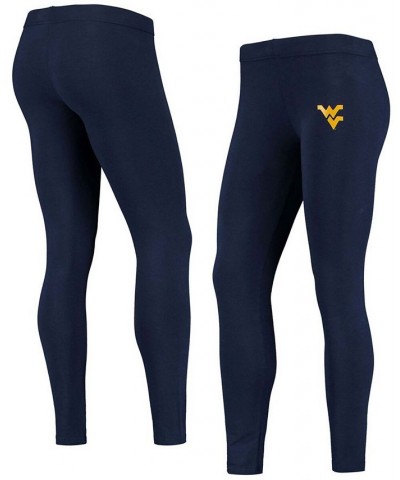 Women's Navy West Virginia Mountaineers Love 'Em Longer Leggings Navy $24.29 Pants